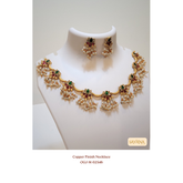 Copper Finish Necklace